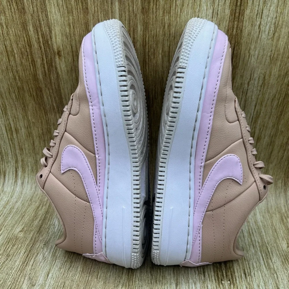 Nike Air Force 1 Jester XX Women's 10 Bio Beige Pink Force Platform AO1220-202‎